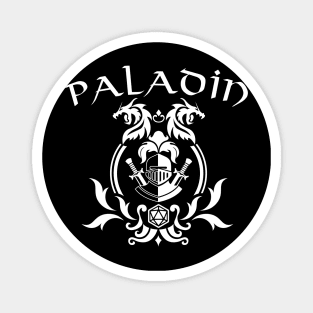 Dnd Paladin Class Symbol Print Magnet